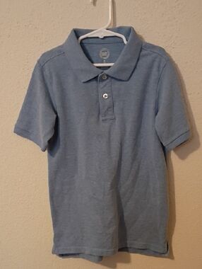 wonder nation Light Blue Boys' Polo Shirt